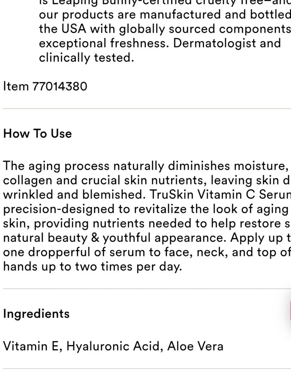 TruSkin Vitamin C Serum
